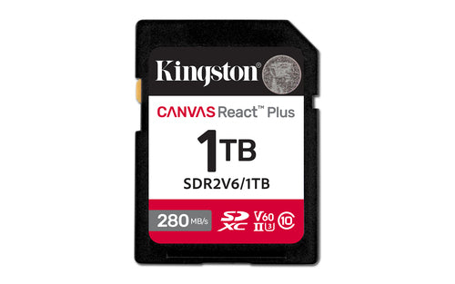 1TB Canvas React Plus for Full HD/4K