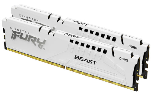 32GB 6400 DDR5 DIMM Kit2 FURYBeastWhiteE