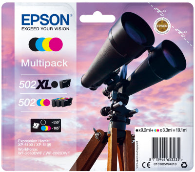 Ink/Mixed Multipack 4-colours 502