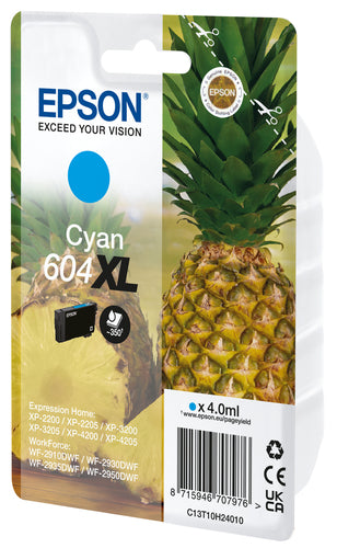 Ink/604XL Pineapple 4.0ml CY