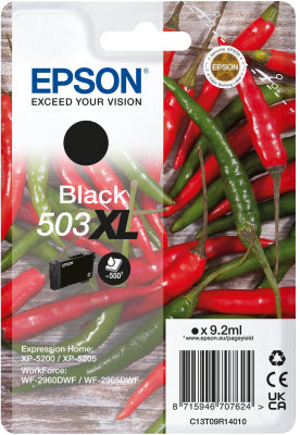 Ink/503XL Chillies 9.2ml BK SC