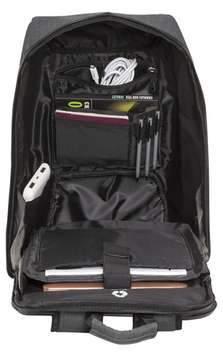 Recycled Bag - Backpack 16" - Charcoal