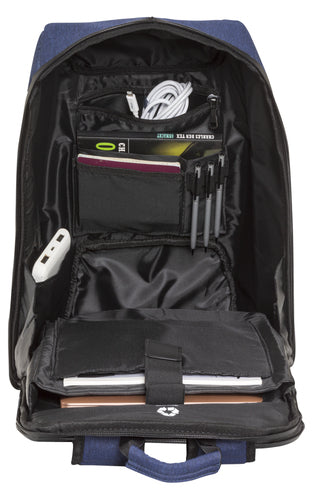 Recycled Bag - Backpack 16" - Dark blue