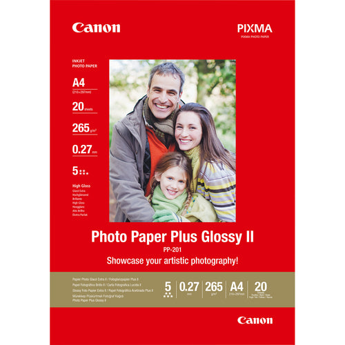 Canon PP-201 Fotoglanzpapier/A4/20 Blatt