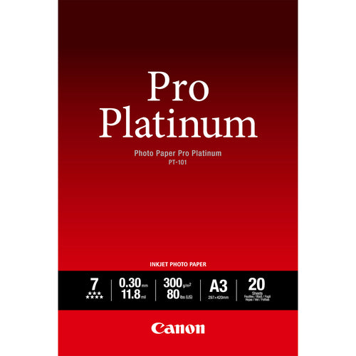 Canon PT-101 A3 20SH Pro Platinum Photo