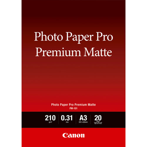 PM-101 A3 Paper/Premium Matte Photo 20 sheets