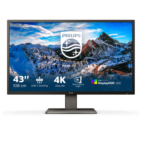 43" 4K VA UHD Monitor. 3840x2160 30 Hz.