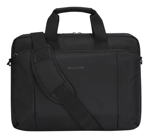 SantaMonica-14"BriefcaseRecycled-Black