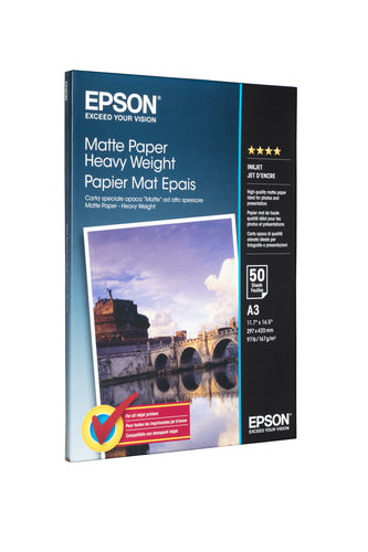 EPSON Papier Matt - Heavyweight/A3/50