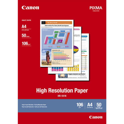 Canon HR-101N Paper/A4/50 Sheets/BJC2xx/600/