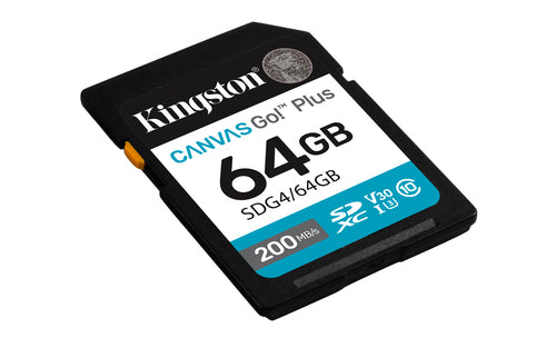 64GB SDXC Canvas Go Plus Gen4 C10