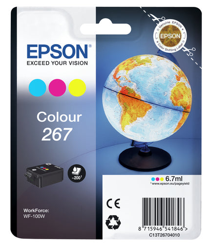 InkCart/267 3 Colour f WF-100W RF+AM