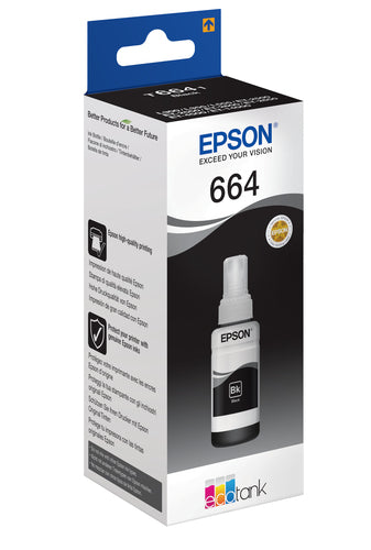 T6641 Black ink bottle 70ml
