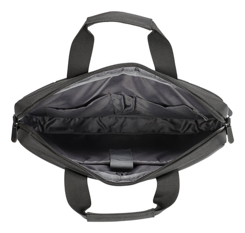 SantaMonica-14"BriefcaseRecycled-Black