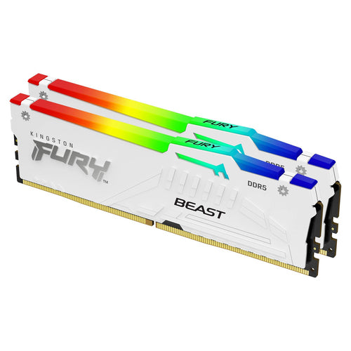 32GB 5600 DDR5 DIMM Kit2 FURY B WH RGB E