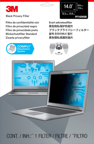 3M Privacy Filter for 14-inch 16:9 Laptops
