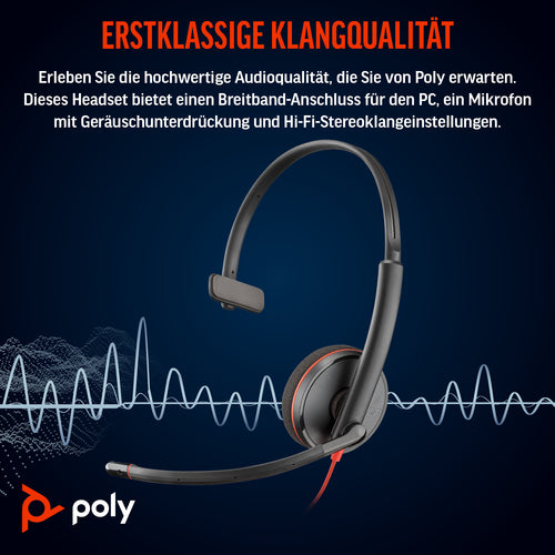 Poly BW 3210 USB-C HS +USB-C/A (Bulk)
