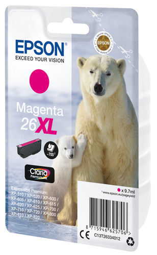 Ink/26XL Polar Bear 9.7ml MG
