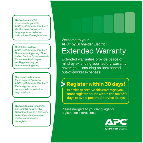 Warranty Ext/3Yr ext f.new pdt purchases