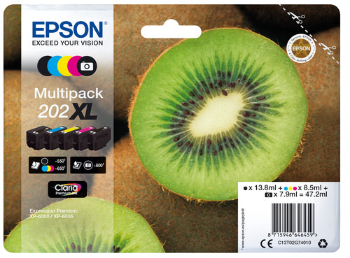 Ink/202XL Kiwi CMYBPk
