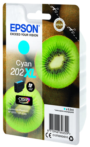 Ink/202XL Kiwi 8.5ml CY SEC