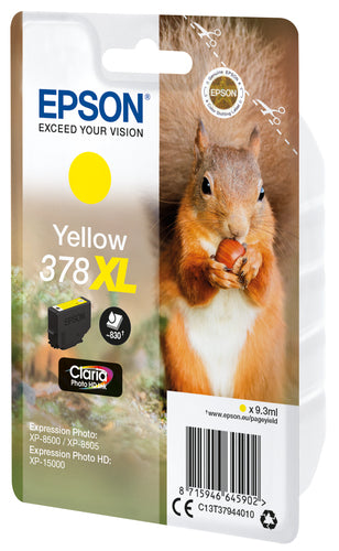 Ink/378XL Squirrel 9.3ml YL SEC