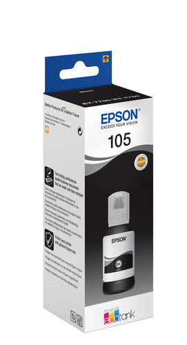 Ink/105 Ink Bottle 140ml BK