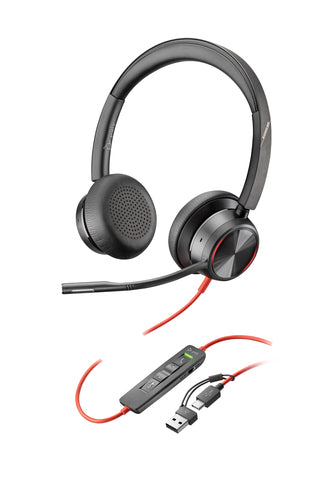 Poly BW 8225 Stereo USB-C HS +USB-C/A