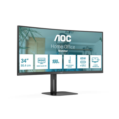 AOC Curved 34" CU34V5C/BK