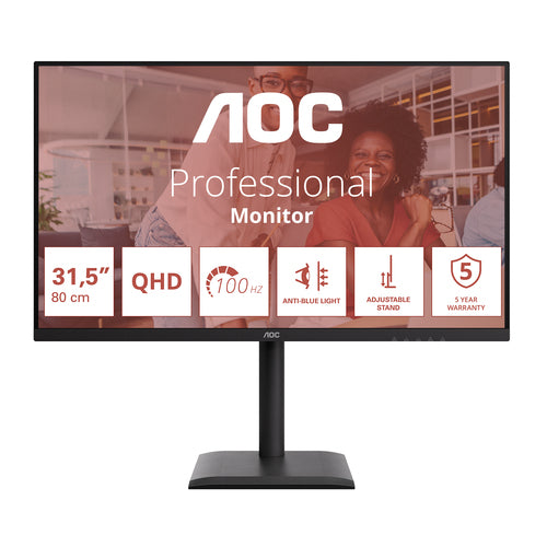 AOC Q32E4U - 32 Zoll QHD Monitor, Lautsp
