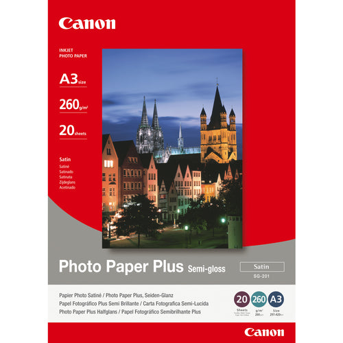SG-201 A3 Paper/photo semi-gloss 20BL