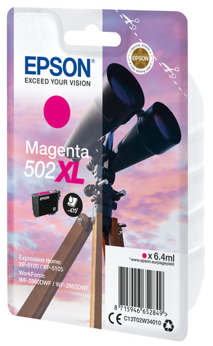 Ink/502XL Binocular 6.4ml MG SEC