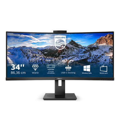 34" VA LED USB-C Curved Monitor