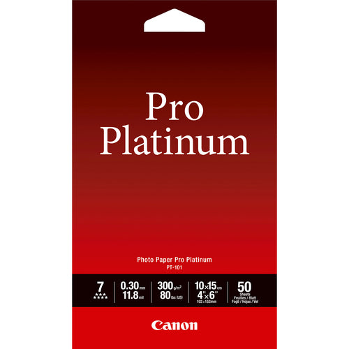 Paper/PT-101 Pro Platinum Photo 4x6 50sh