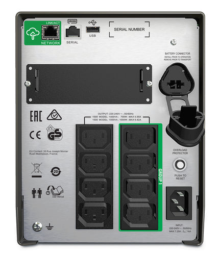 APC Smart-UPS 1500VA LCD 230V with Smart