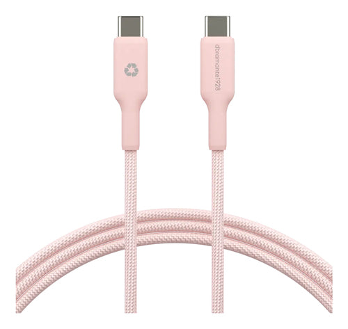BRD Cbl 1.5m USB-C to USB-C 60W-PNK