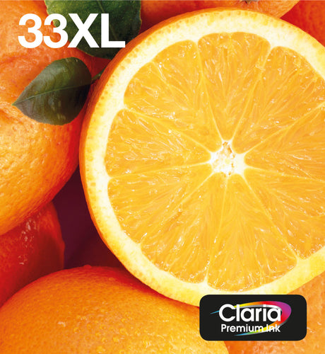 Ink/33XL Oranges 8.9ml CMYPk 12.2ml BK