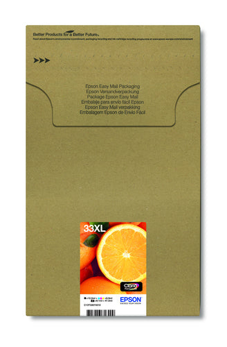 Ink/33XL Oranges 8.9ml CMYPk 12.2ml BK