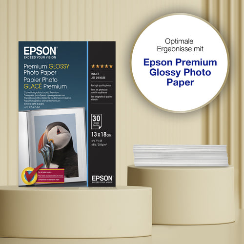 Premium Glossy Photo Paper/13x18cm 30sh