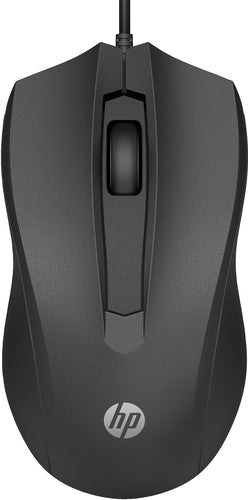 HP 105 Black Wired Mouse