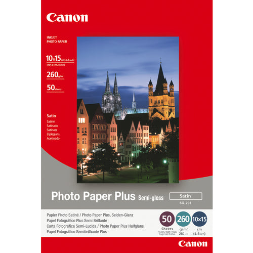 Canon Paper/SG-201 BJ media 4x6 50 sheet