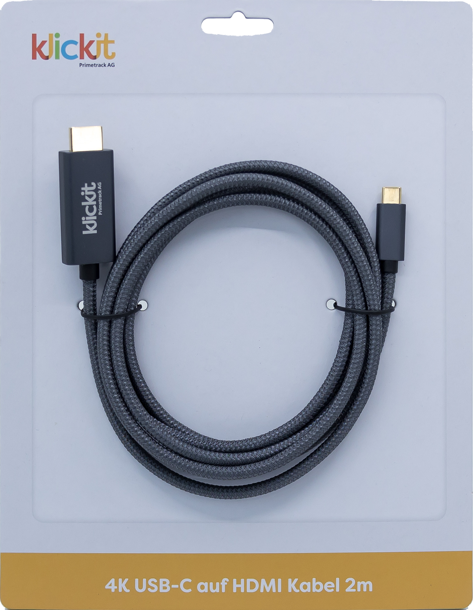 klickIT 4K USB-C auf HDMI Kabel