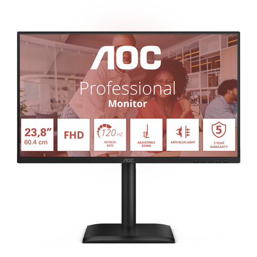 AOC 24E4U - 24 Zoll Full HD Monitor