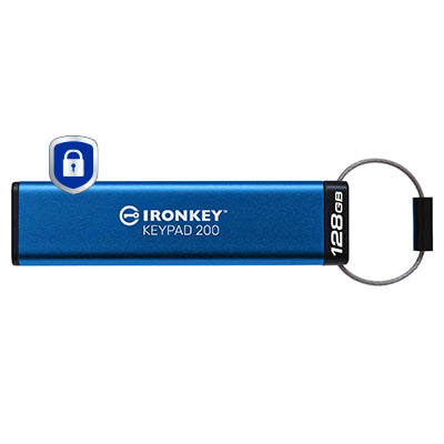 128GB IronKey Keypad 200 AES Encrypted