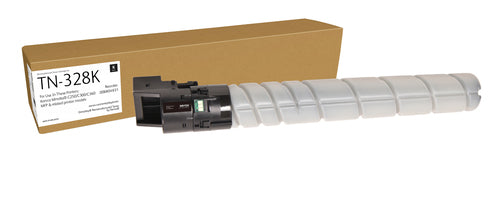 QD Remanufactured Toner replacement for Konica Minolta TN-328K BK AAV8150
