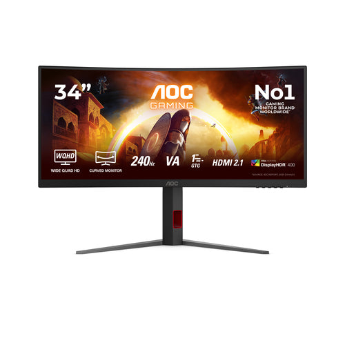 AOC Gaming CU34G4Z - 34 Inch WQHD Curved