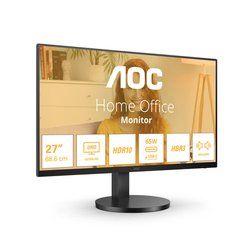 AOC U27B3CF - 27 inch UHD Monitor, Spea