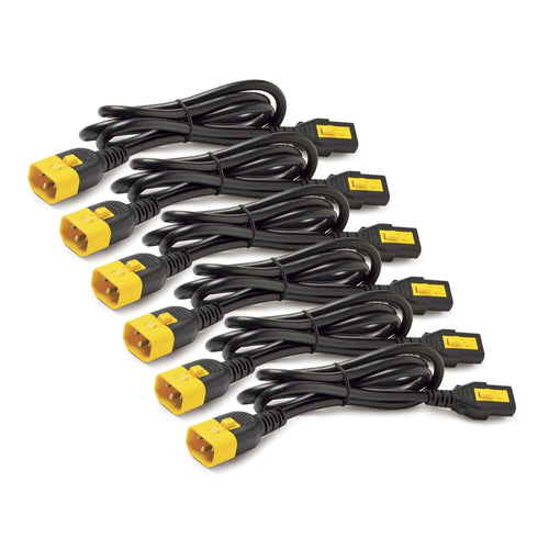 Power Cord Kit (6 ea), Locking, C13 to C14