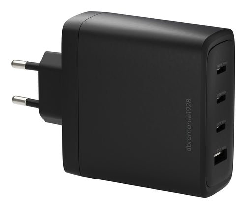IT-EU W. Chrg-3xUSB-C 140W+1xUSB-A-BLK