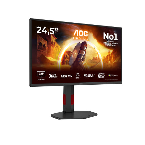 AOC Gaming Q25G4SR - 25.5-inch Quad HDMon